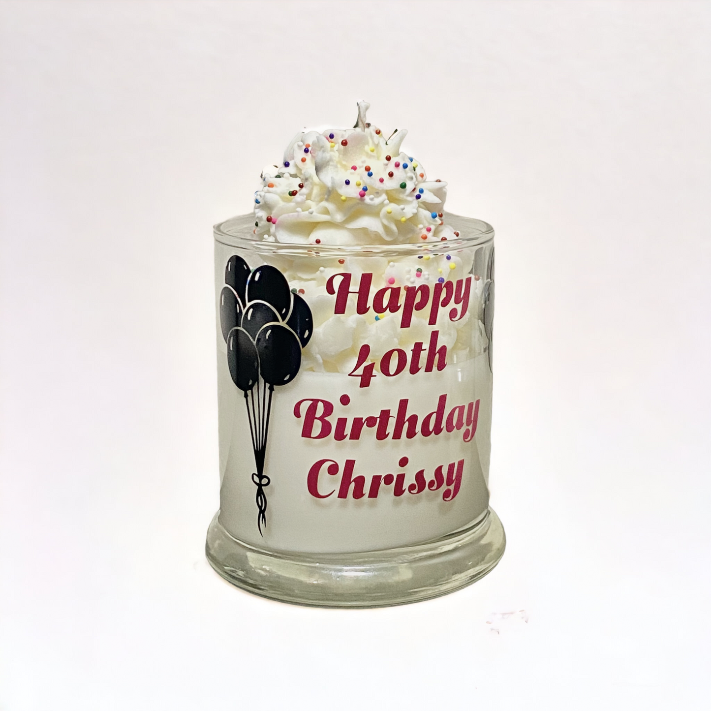 Custom Cake Candle