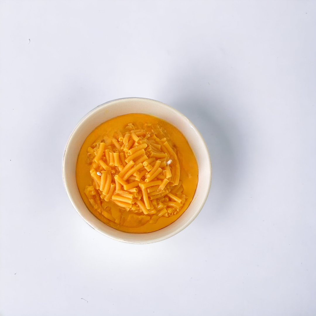 Cheesy Mac Candle