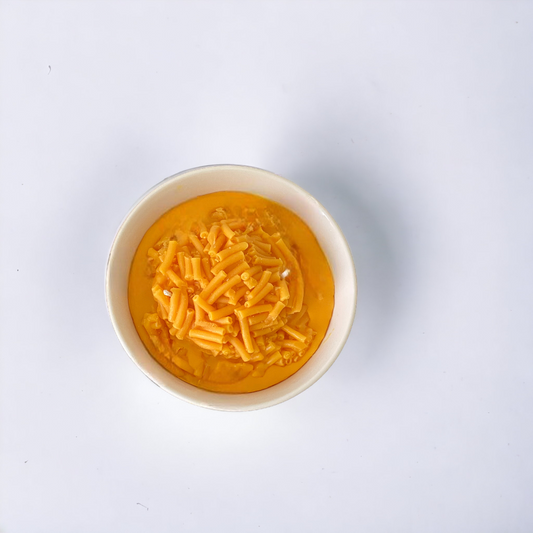 Cheesy Mac Candle
