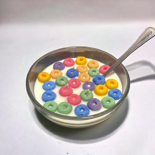 Berry Loop Cereal Candle