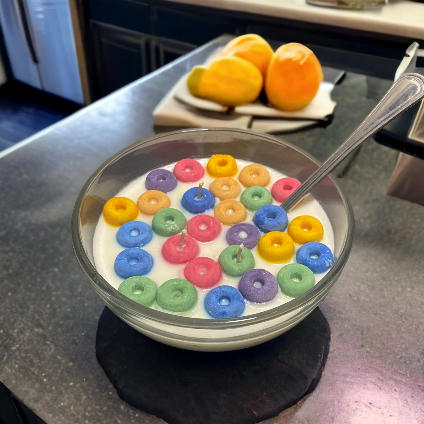Berry Loop Cereal Candle