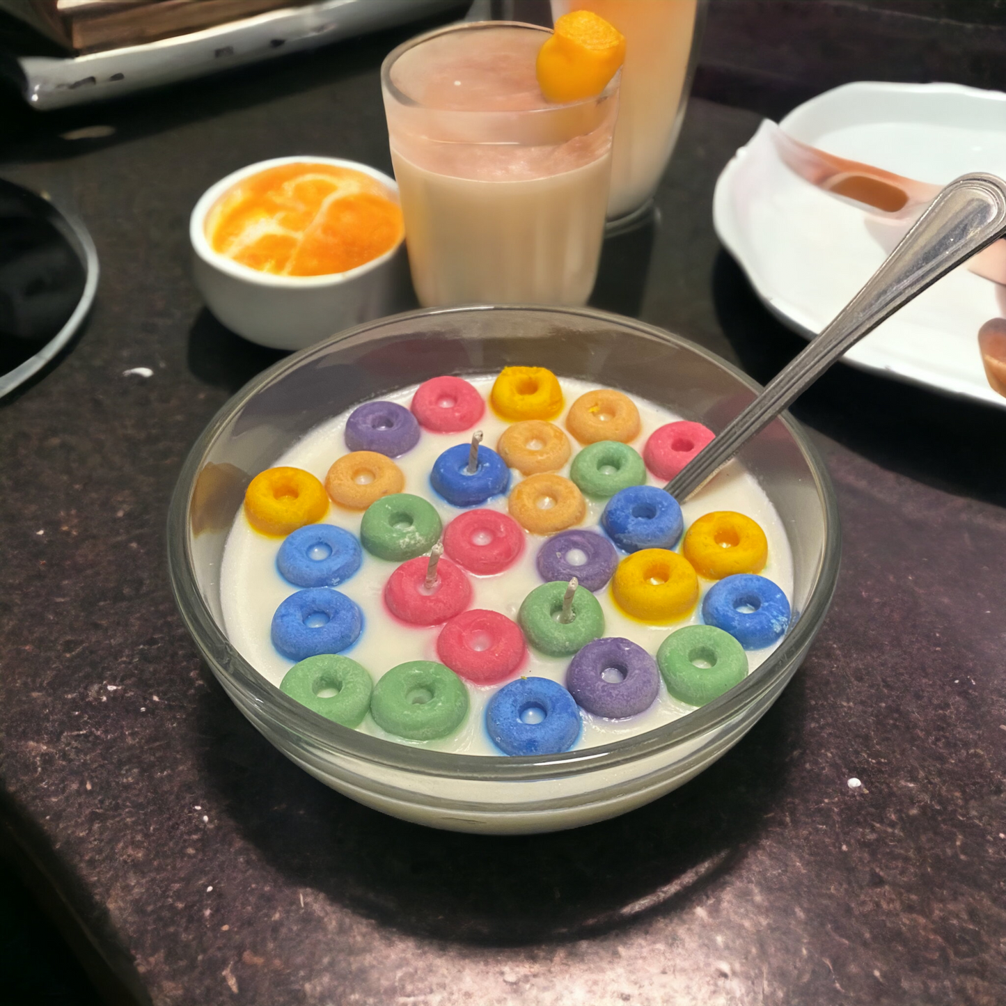 Berry Loop Cereal Candle