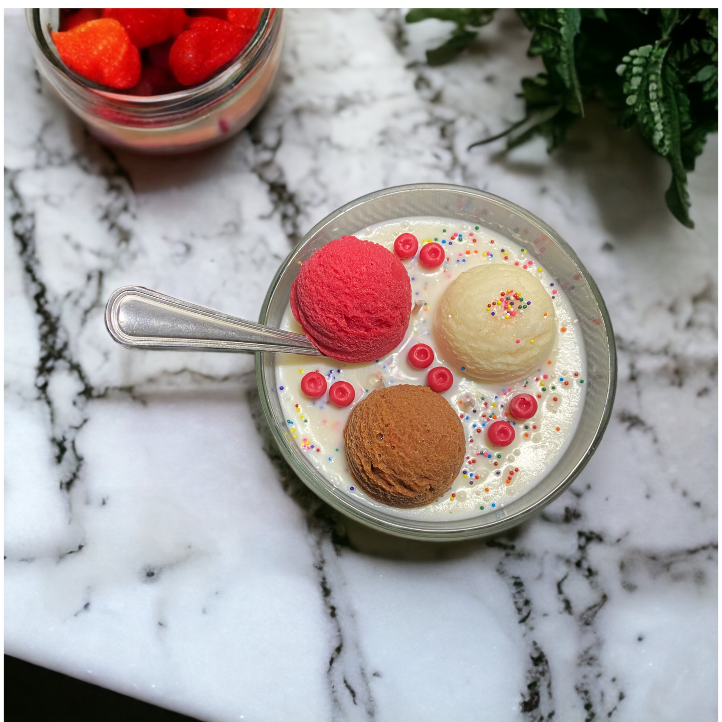 Cosmo Ice Cream Candle Bowl