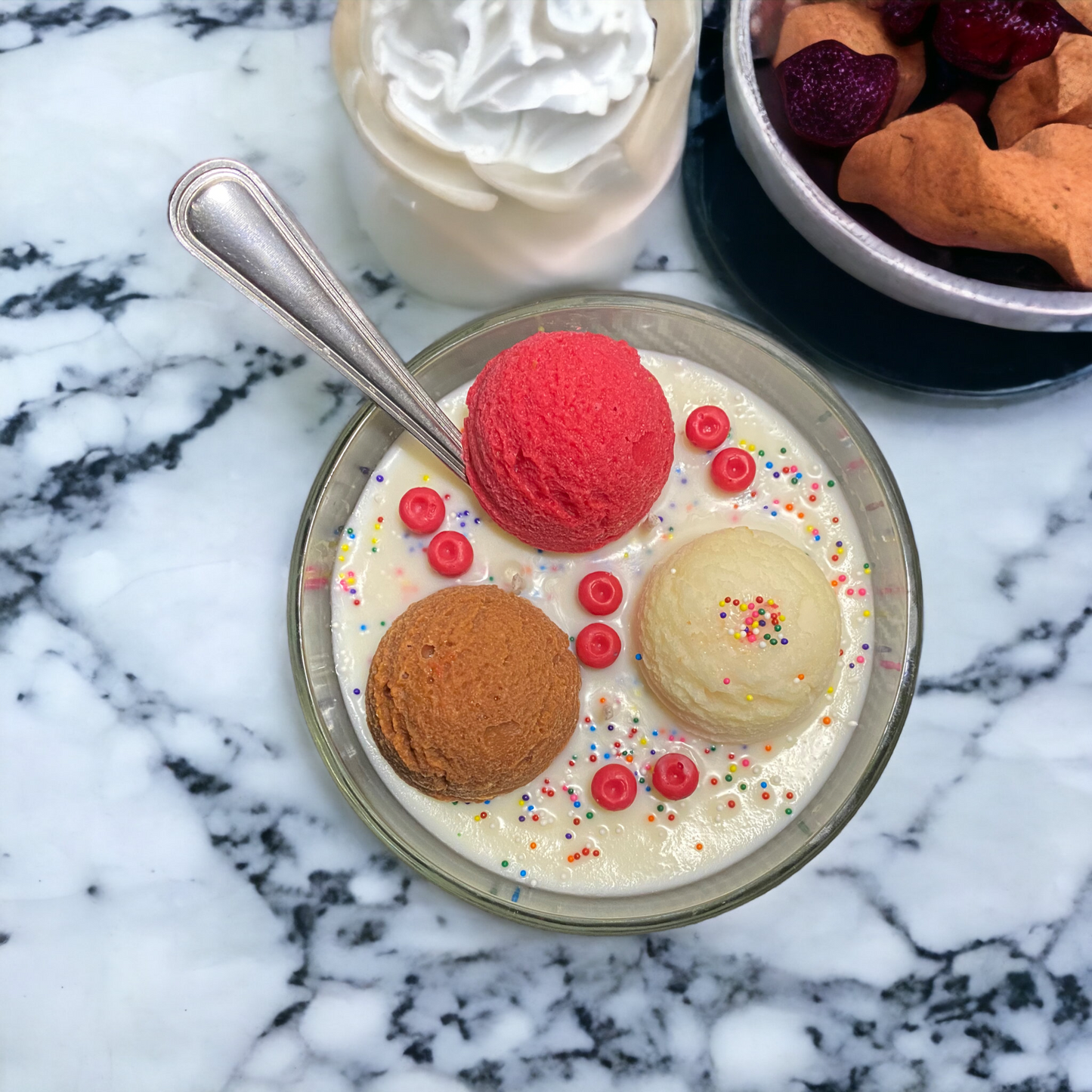Cosmo Ice Cream Candle Bowl