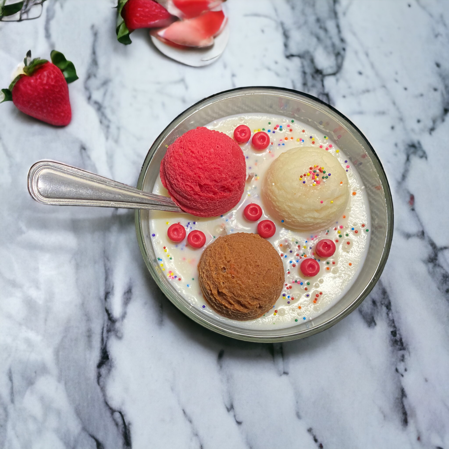 Cosmo Ice Cream Candle Bowl