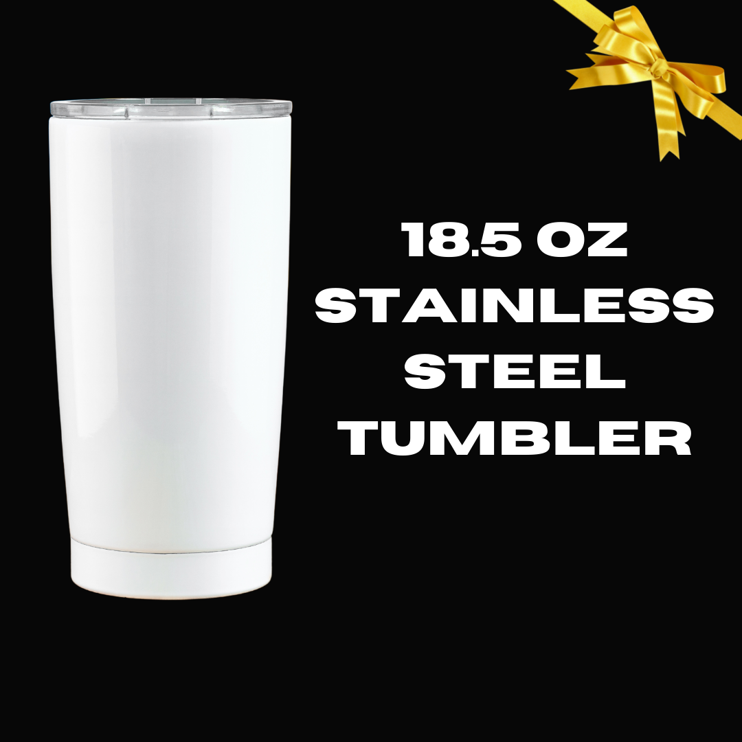 Stainless Steel Tumbler - 18.5 oz